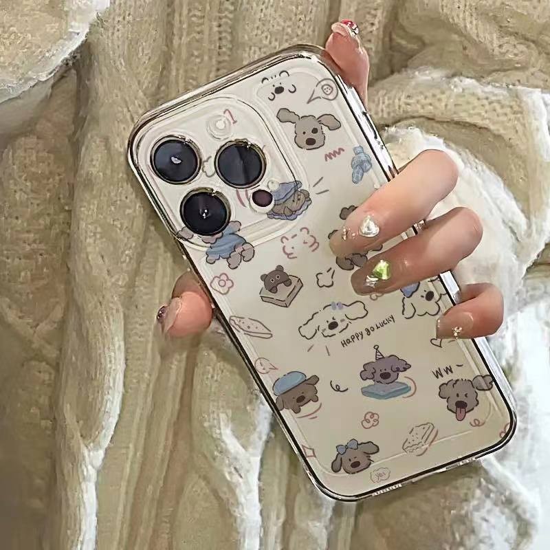 Cartoon Breakfast Bread Dog Case For Tecno Camon 30 4G CL6 / 30 5G ...