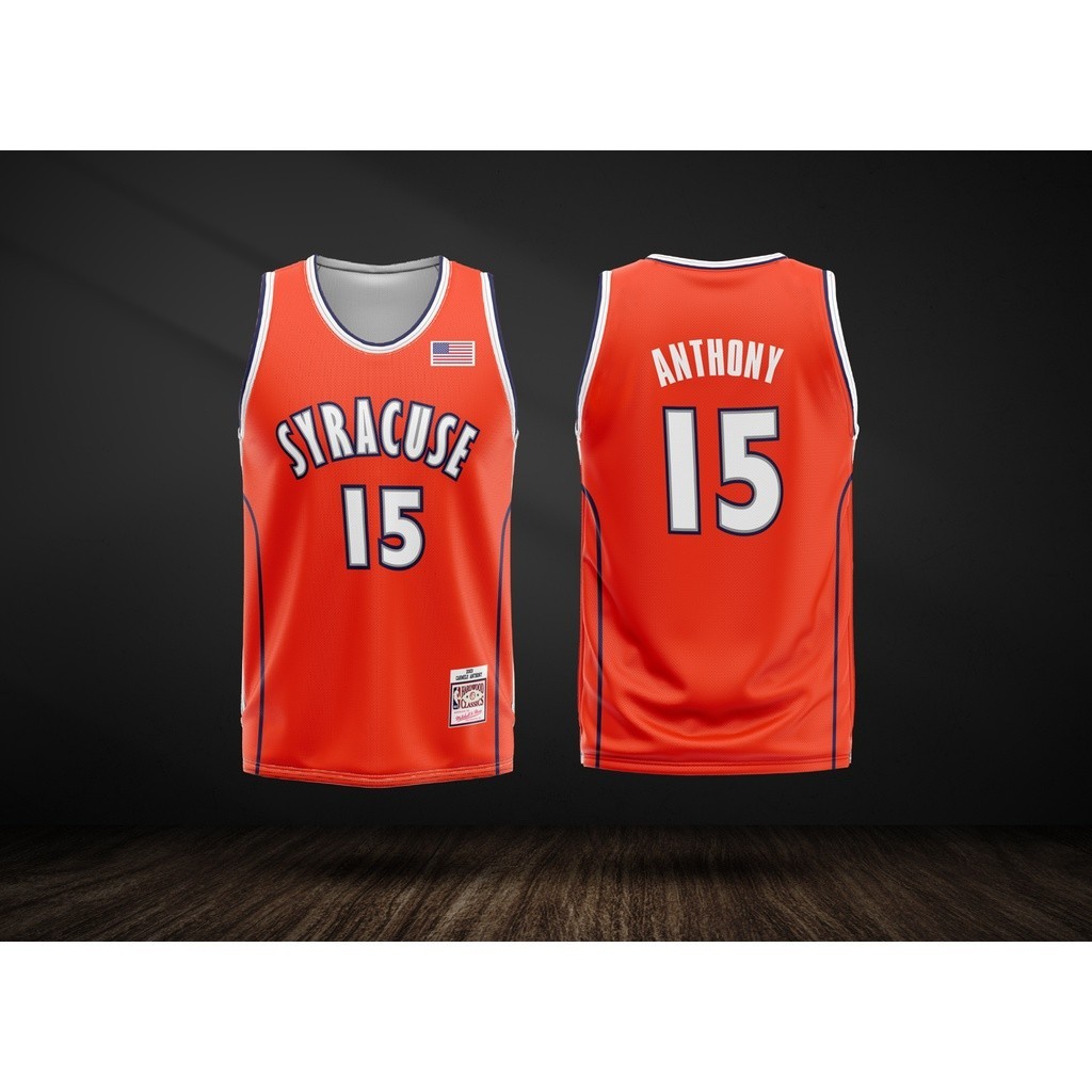Carmelo Anthony #15 Syracuse Orangemen College Männer