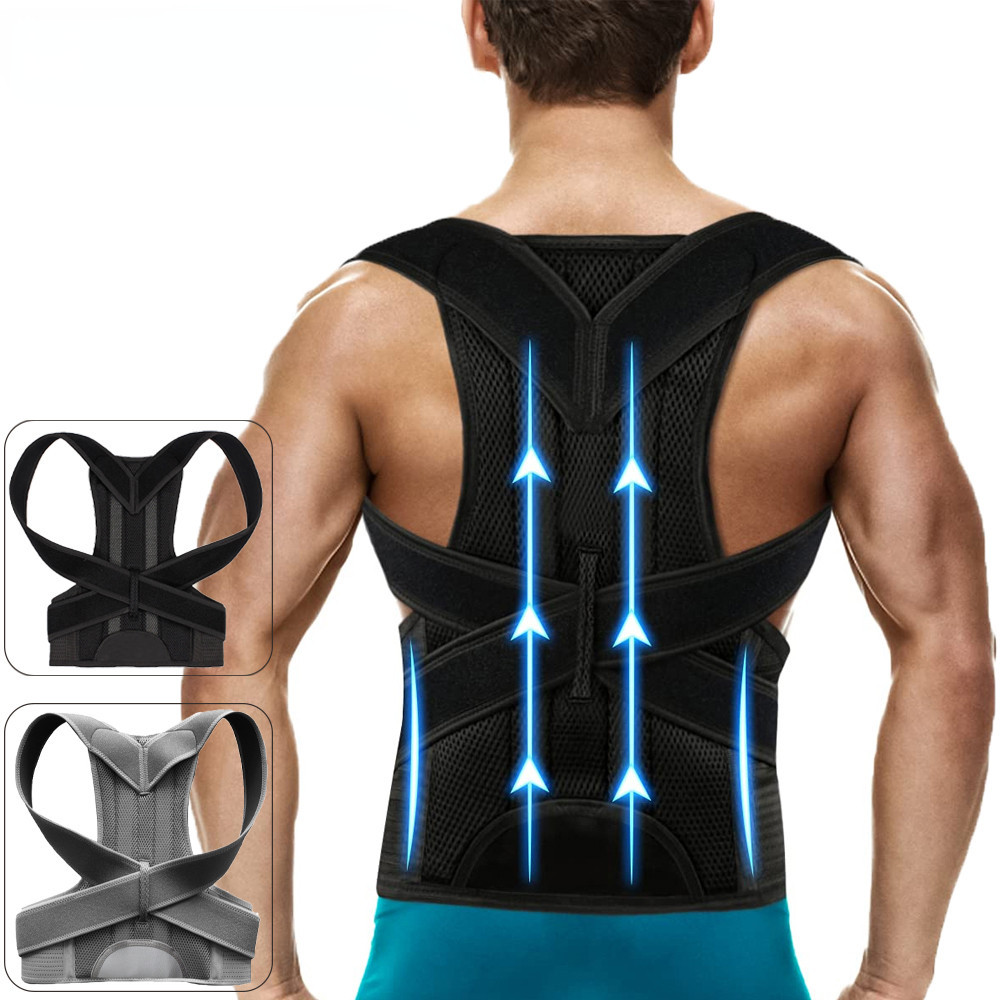 Back Brace Posture Corrector for Men Women Lumbar Support Back ...