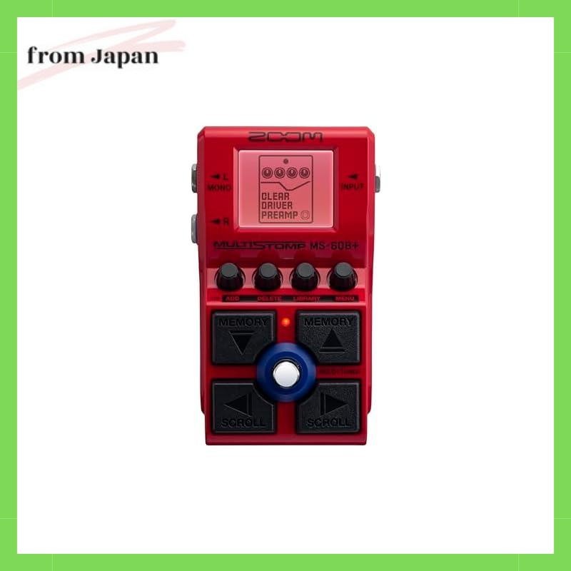 zoom MULTI エラ STOMP MS-60B ベースマルチエフェクター