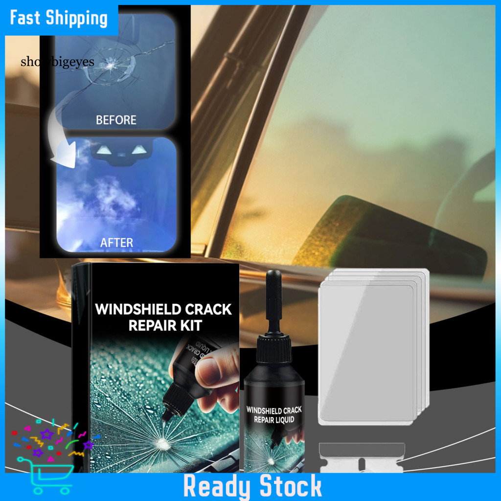 SGES Glass Scratch Repair Kit Glass Repair Fluid Quick Easy Car