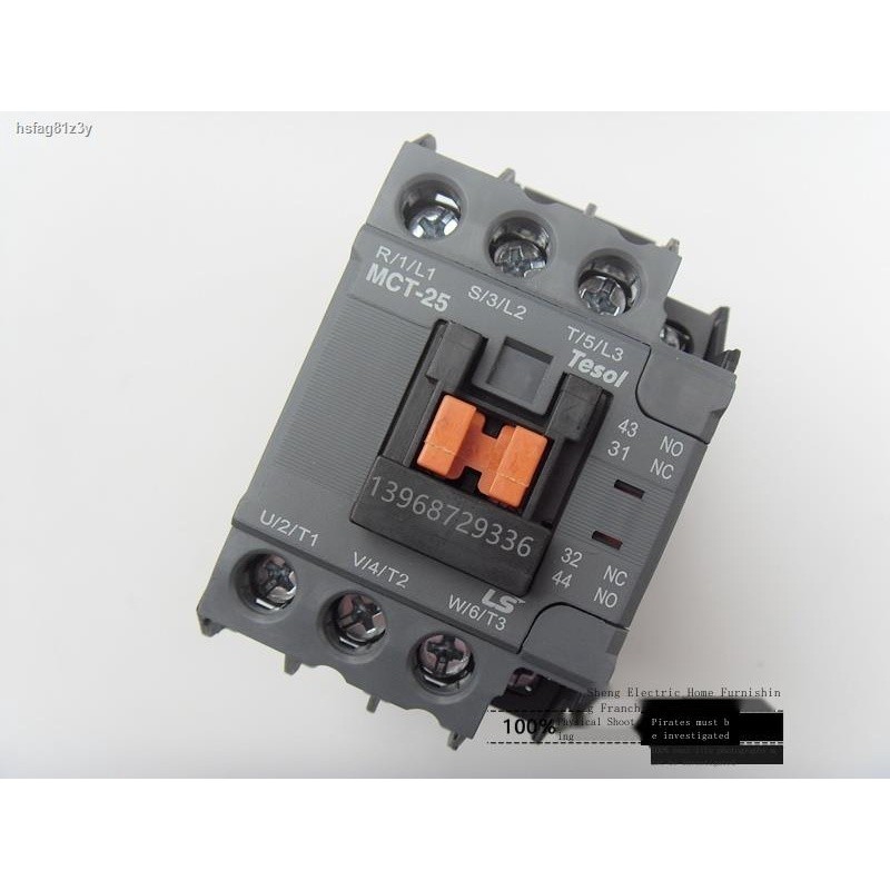 Genuine LS production AC contactor MCT-9 12 18 25 32 40 50 65 75 85 ...