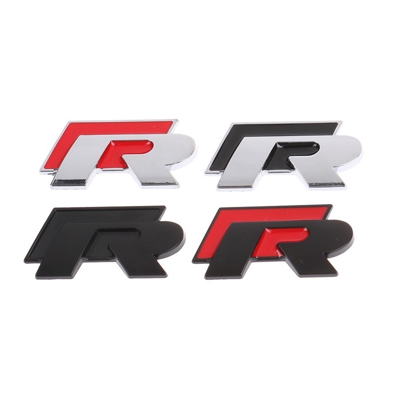 RQ`3D Metal Sticker Badge For VW Golf R Polo DSG GTI CC Sports Modified ...