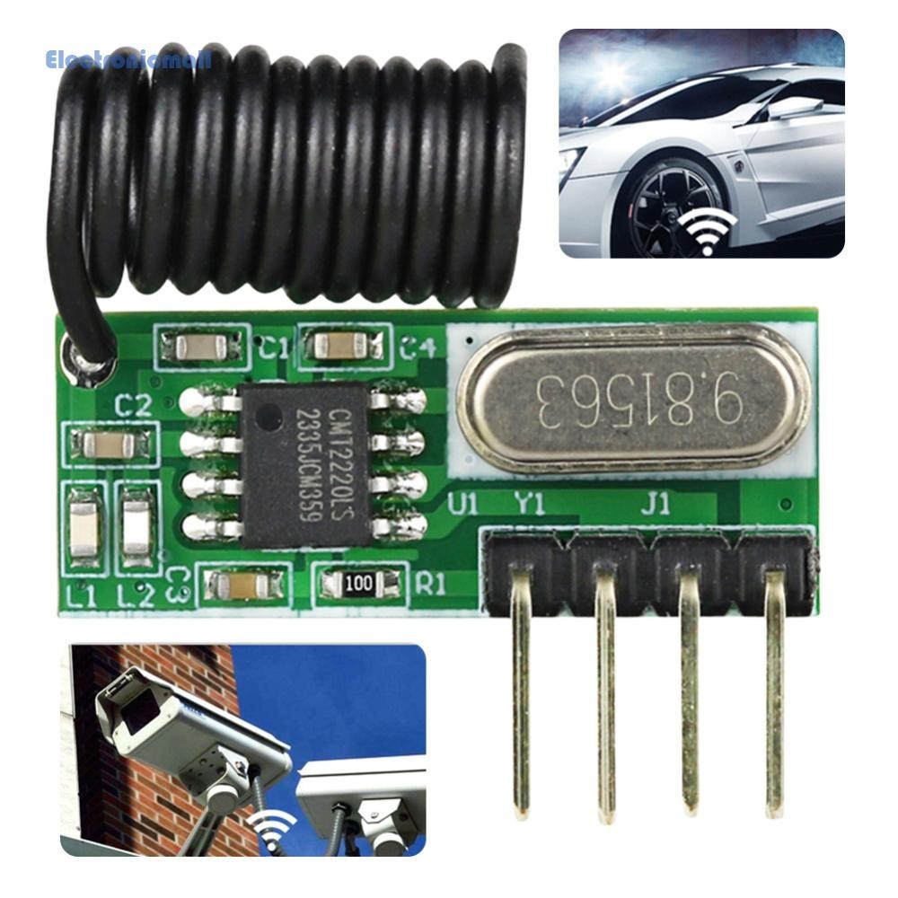 433 Mhz Superheterodyne RF Receiver Module for ARM/MCU WL DIY Kit with ...