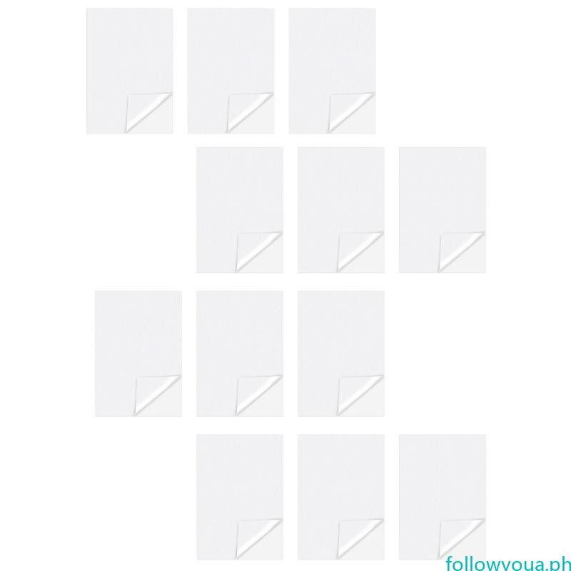 fol 12Pcs Wash Away Water Soluble Stabilizer Tear Away Machine ...
