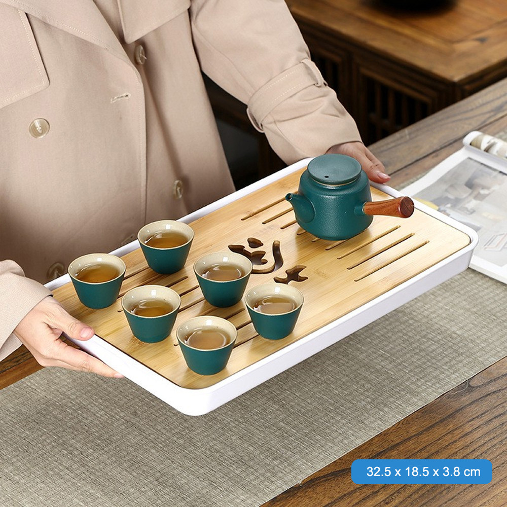 Mall Nlslasi Tea Tray China Chinese Wooden Tea Tray Nl29 Or-i | Shopee ...