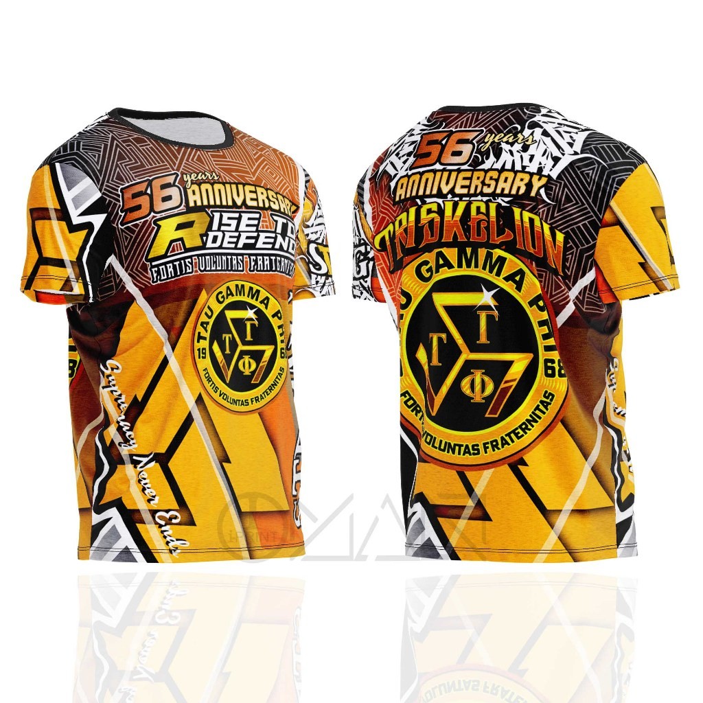 TRISKELION TAU GAMMA PHI 56YRS ANNIVERSARY FRATSHIRT V2 | Shopee ...