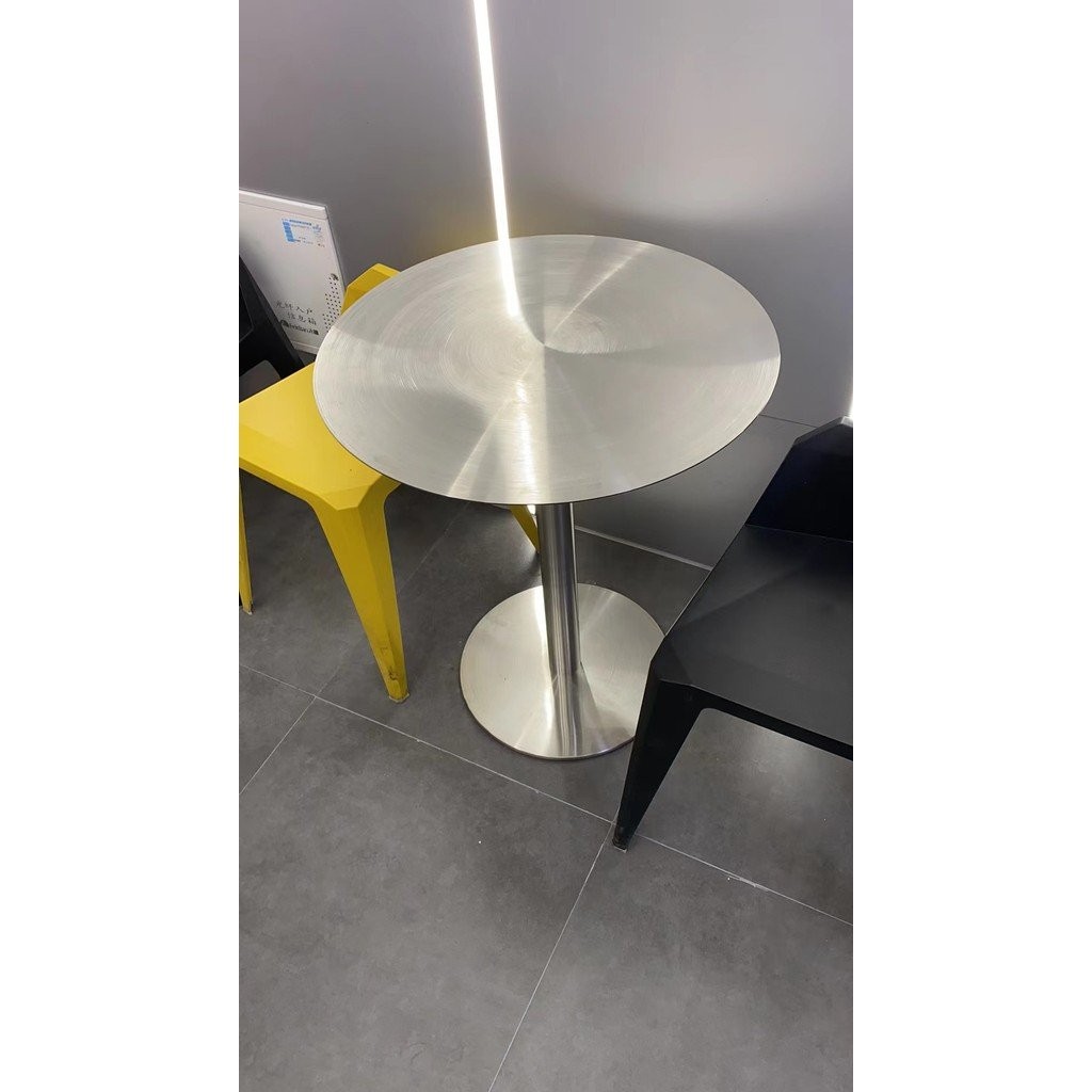 Solid Commercial Stainless Steel Table Simple Industrial Wind Net Red ...