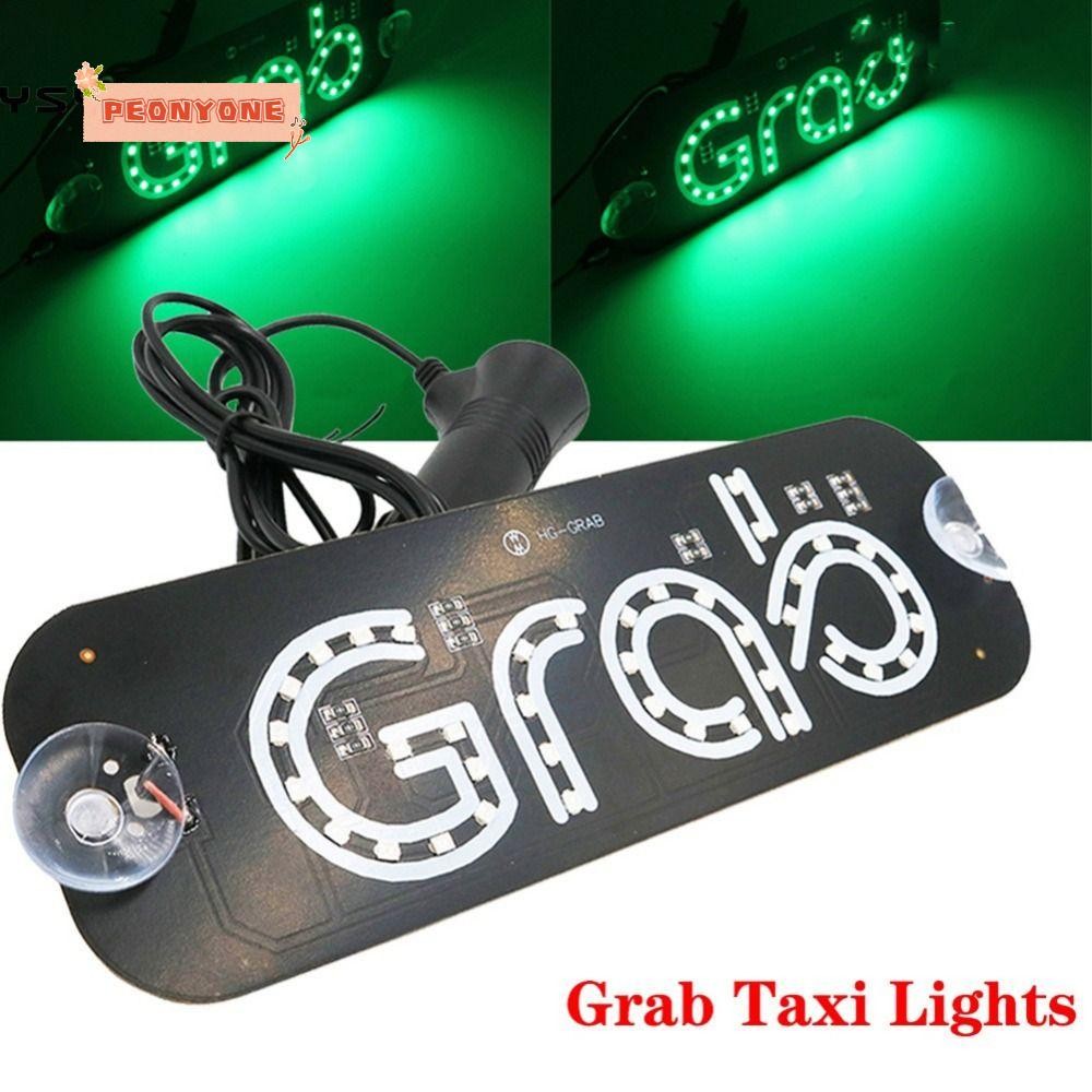 PEONYR Grab LED Taxi Light, 39SMD 2835 Signal Beacon Car Signal Lamp
