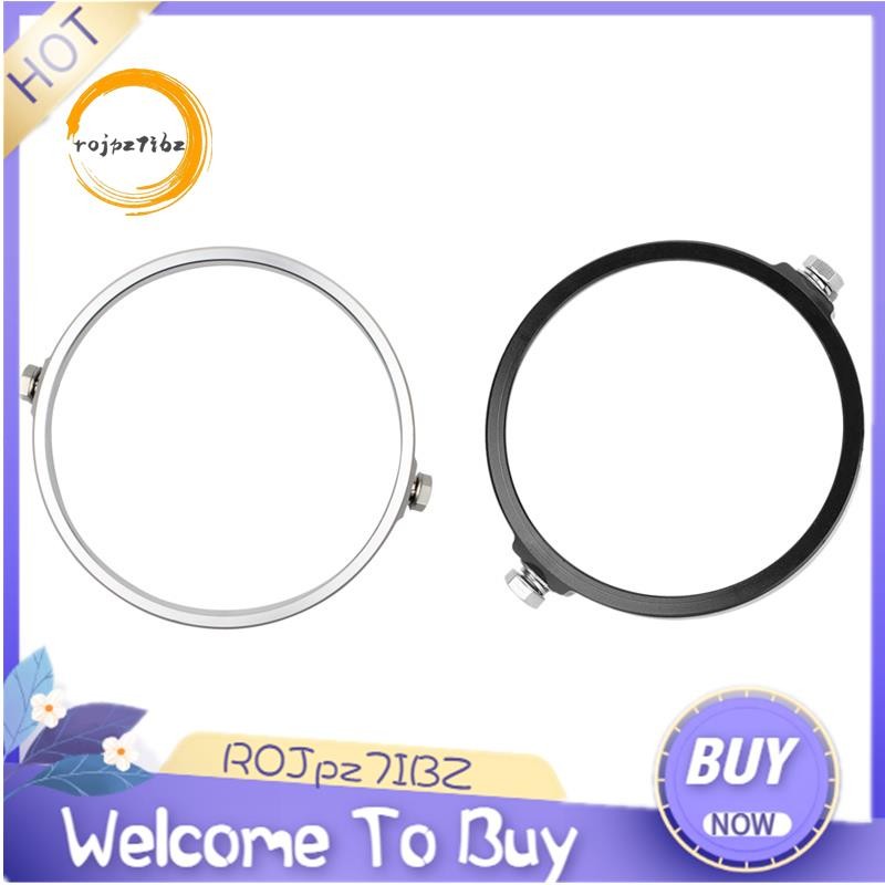 Universal 5.75 Inch Aluminum Round Headlight Housing Headlamp Trim Ring