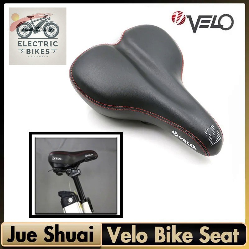 Velo Bike Saddle Black MTB Road Saddle Thicken Wide Skidproof Bicycles