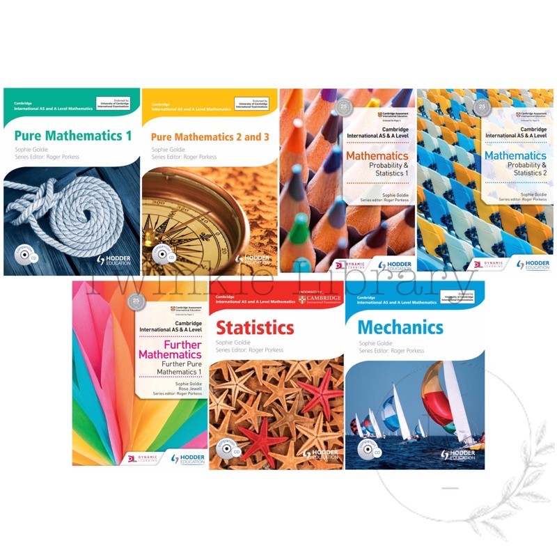 Cambridge International AS and A Level Pure Mathematics 1 2 & 3 ...