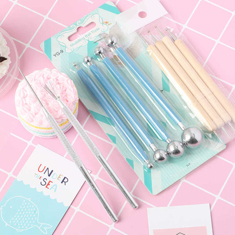 Spot Goods#Seven Needle Steel Needle/Ball modelling tool/Complete Set ...