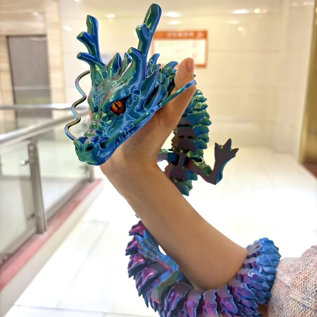 3D Printing Large Dragon Moveable Dragon Ornament | Shopee Philippines