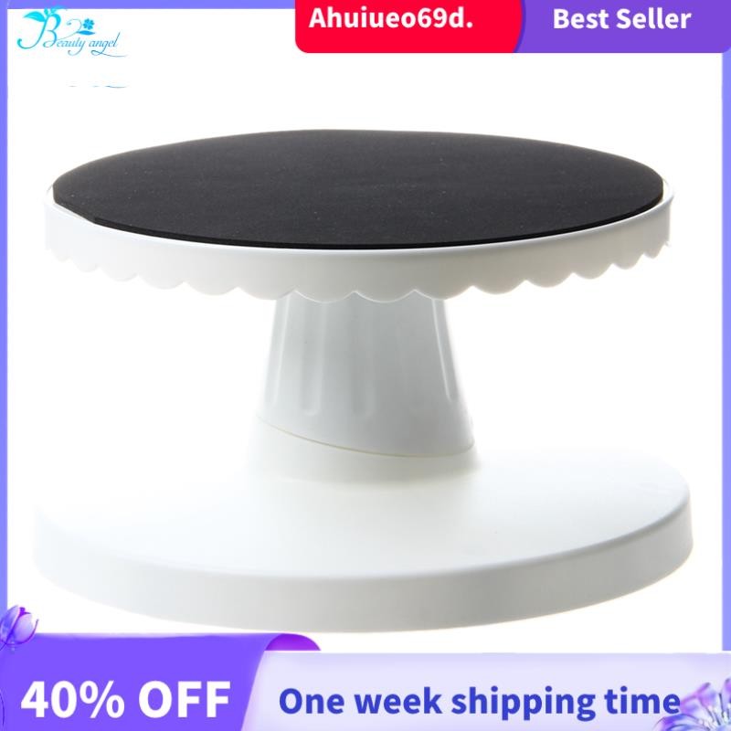 Rotating Icing Revolving Cake Tilting Turntable Decorating Stand ...