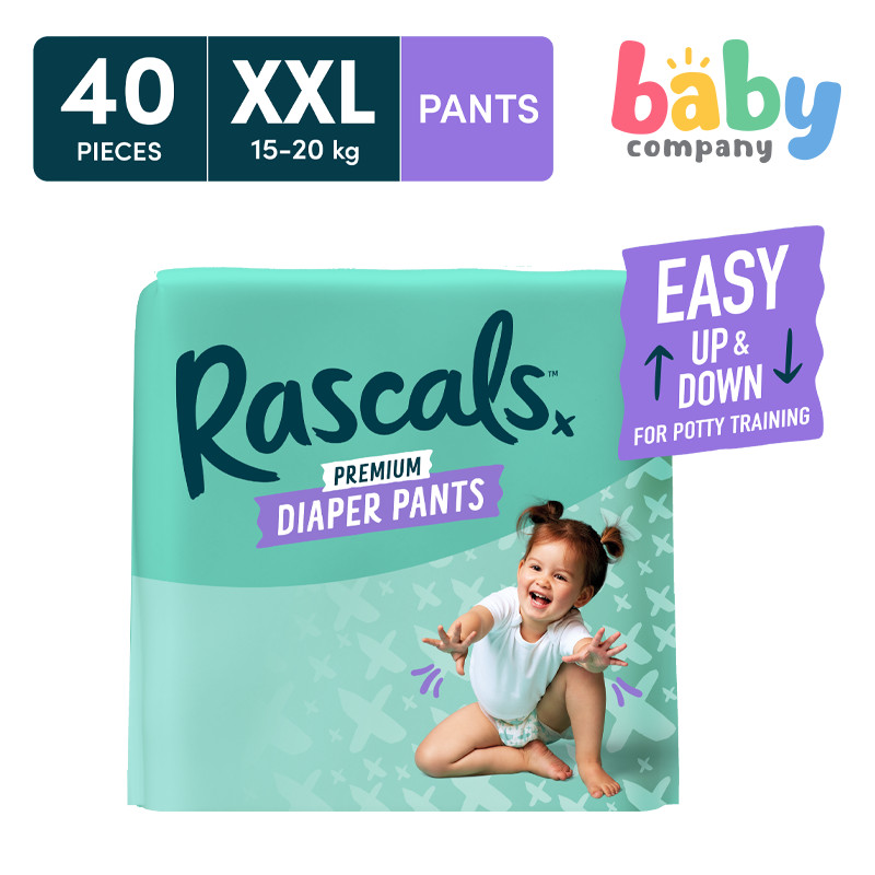 Rascals Diapers Pants, Jumbo Pack - XXL, 40 pads | Shopee Philippines