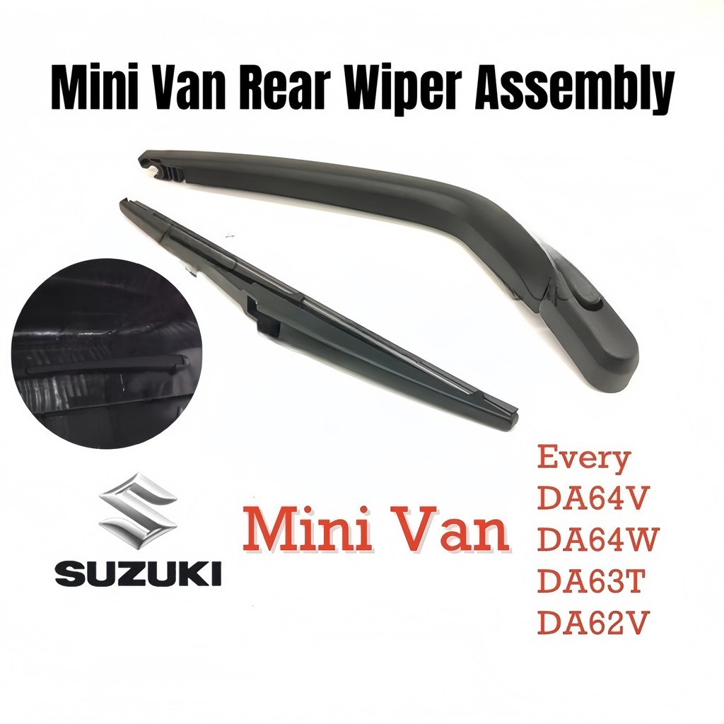 【Original】 Suzuki Mini Van Rear Wiper Assembly (Set/Arm/Blade) for ...