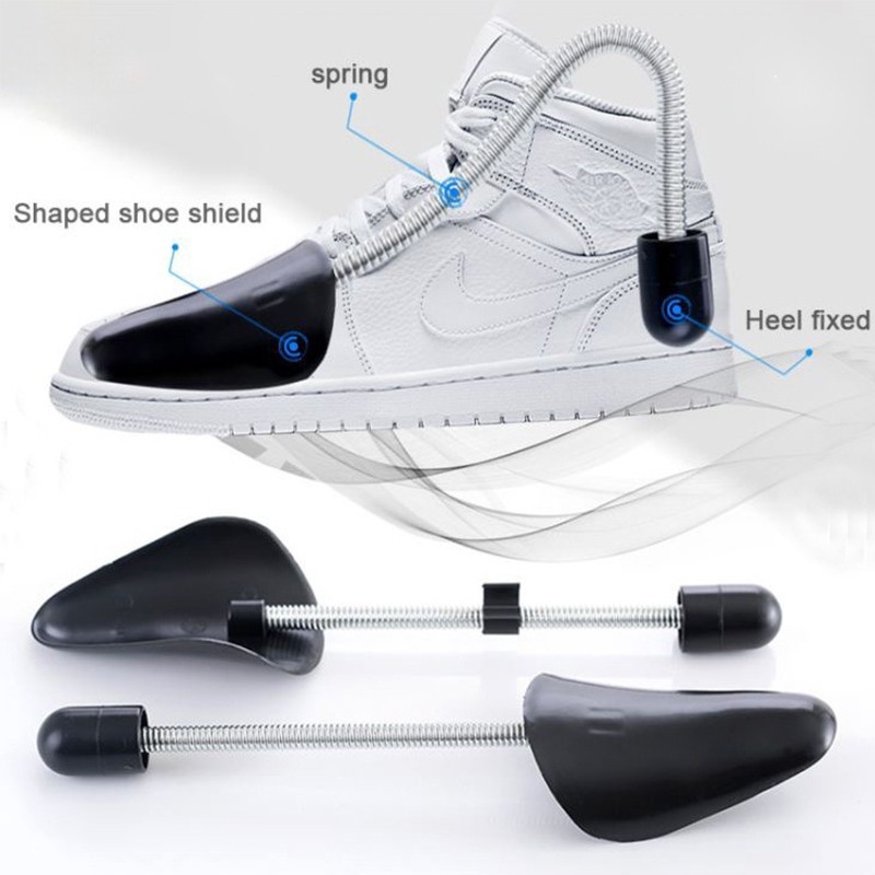 1Pair Shoe Tree Spring Type Unisex Stretcher Shoe Shaper Expander To ...