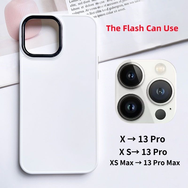 Modified Lens + Phone Case for IPhone X XS MAX Change To 13 Pro 14 Pro ...