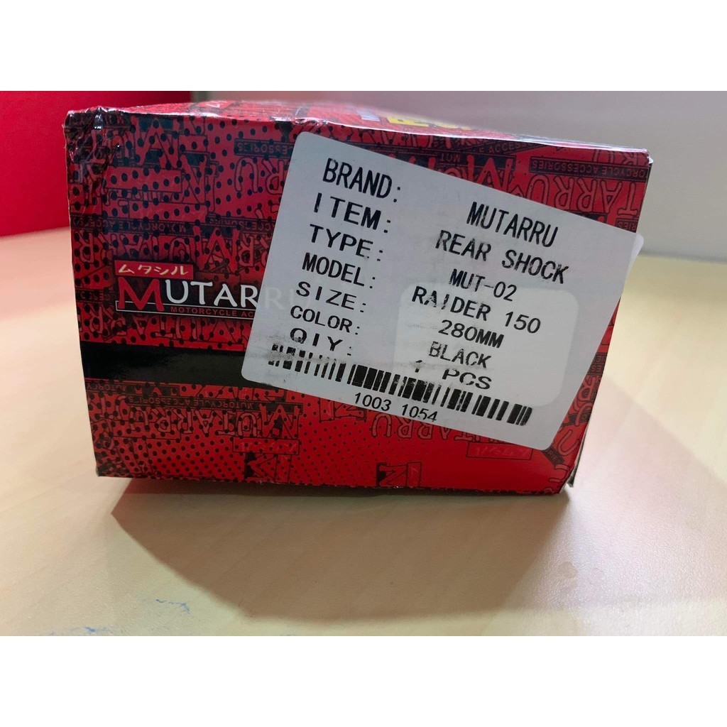 MUTARRU SHOCK RAIDER 150 280MM | Shopee Philippines