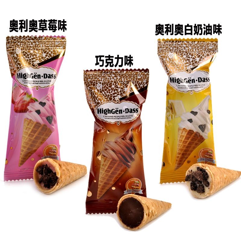 Eagle Pie Pop Chocolate Crisp Cone Cone Sandwich Egg Roll Ice Cream