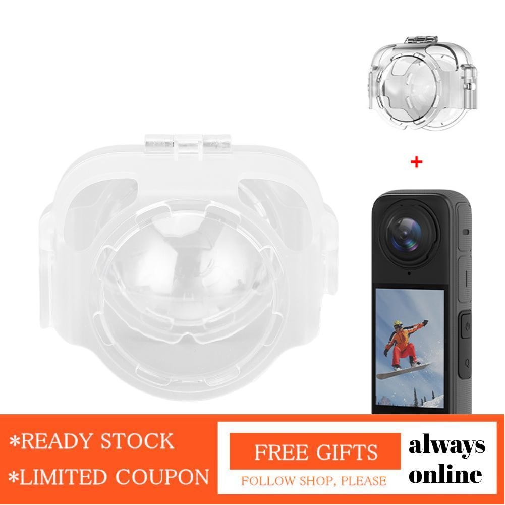 Action Camera Protective Lens Cover Anti Fog High Definition Snap On Guard for X4
