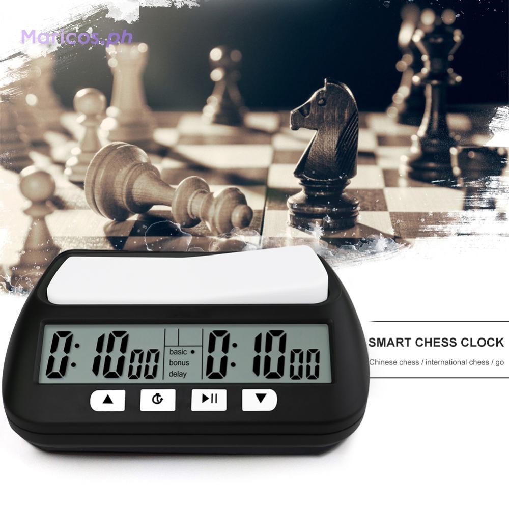 Digital Chess Clock Count Up Down Chess Competition Board Game Timer