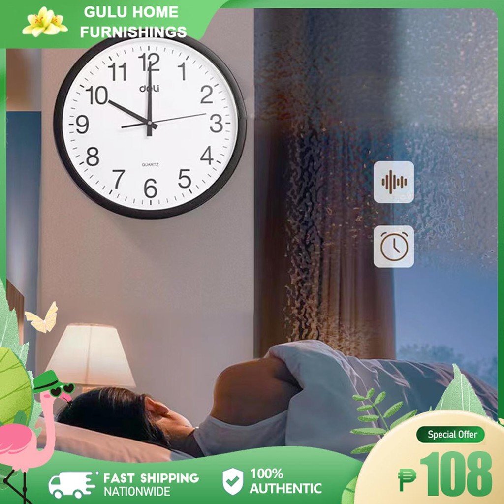 【Super Discount】Aesthetic 8 Inches Quartz Wall Clock Modern Wall Clock ...