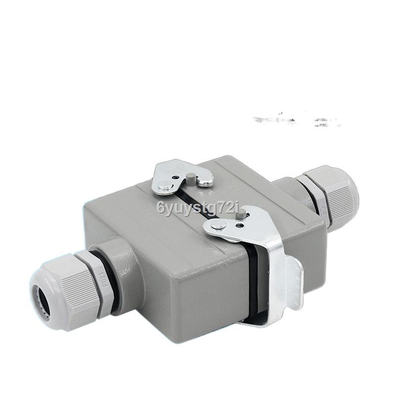 ♀Rectangular heavy-duty connector HDC-HE-4 core 6 core 10 core 16 core ...