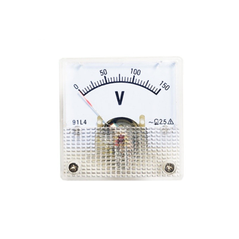 Voltmètre Analogique AC 0-300V 91L4 - Cadran Précis Classe 2.5 Pour Mesure De Tension Électrique