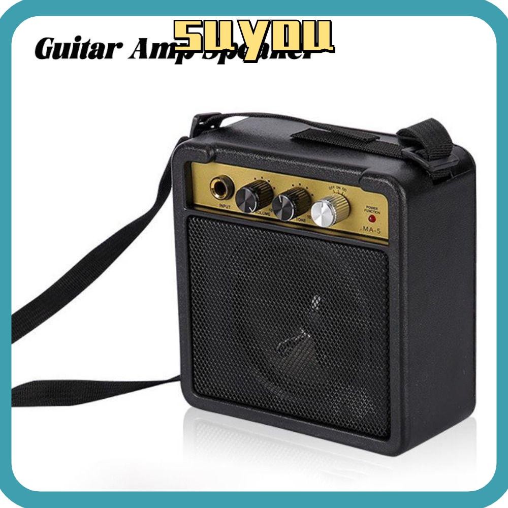 SUYO Guitar Amp Speaker, with Back Clip Adjustable volume Acoustic