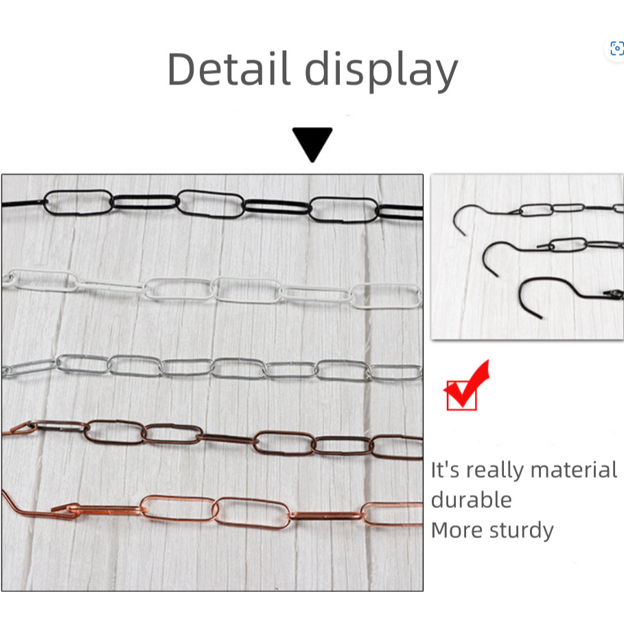 quality clothing display hanging chains, clothing store display racks ...