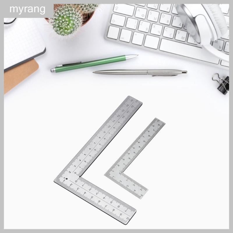 MG Double Sided Right Angle Ruler Framing Square Ruler Stainless Steel ...