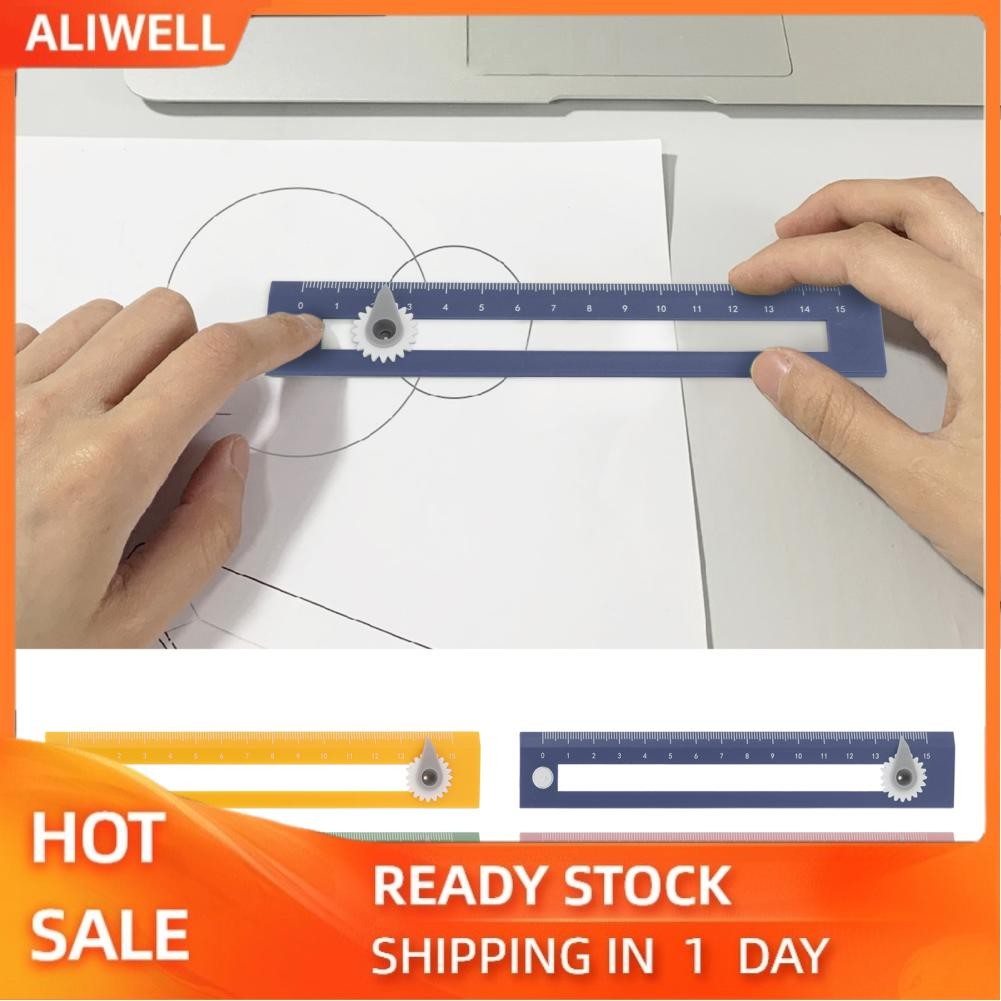 Aliwell Measure Ruler Two in One Compass for Student | Shopee Philippines