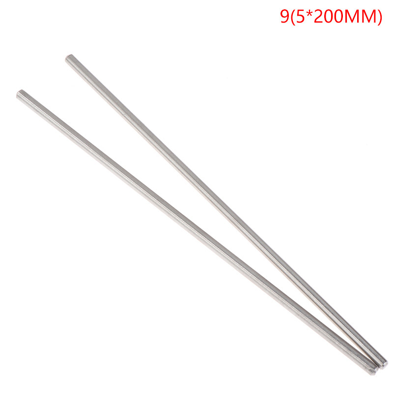 LFPH Diameter 2mm/3mm/4mm/5mm/6mm RC Stainless Steel Axles Bar Rod ...