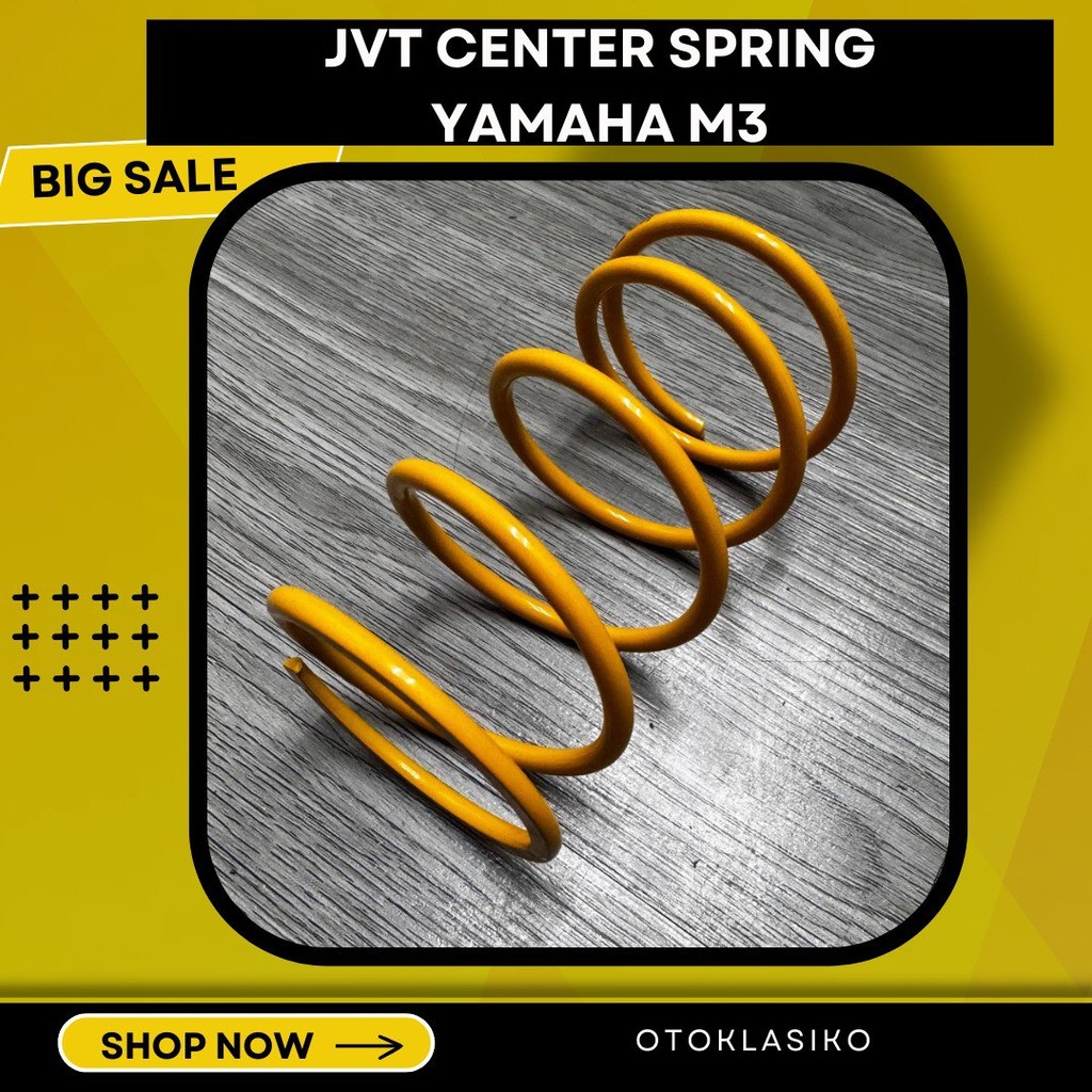 JVT center spring 1000 1200 1500 rpm for yamaha mio i125 / fazzio ...