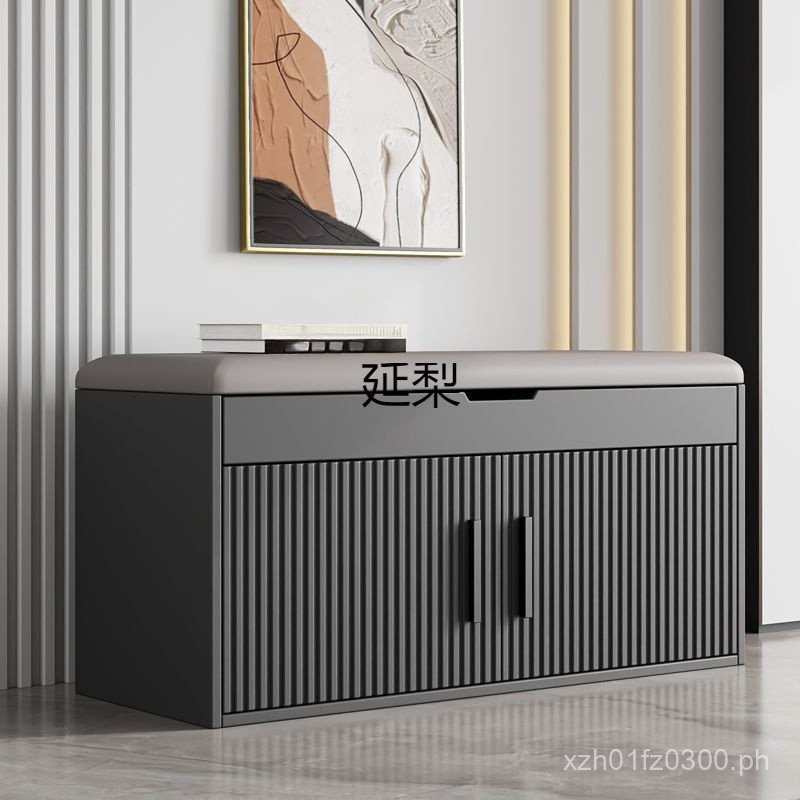 Entryway Stool Shoe Rack Shoe Cabinet Home Extended Shoe Bench Entryway ...