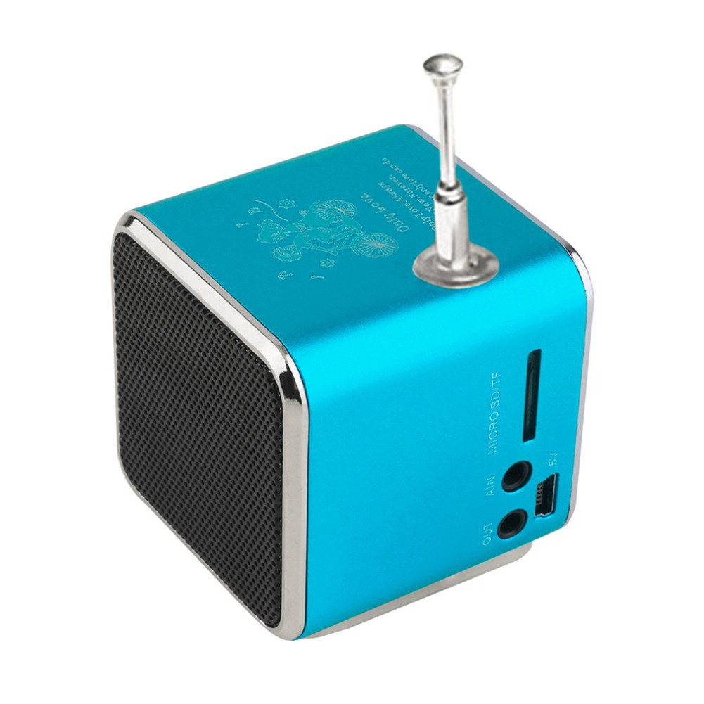 [Ready Stock] TD-V26 Mini Digital FM Radio Speaker Portable FM Radio ...