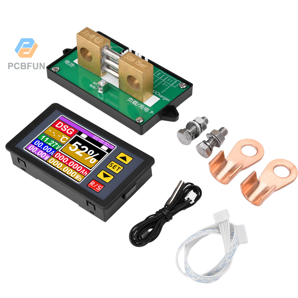 Pcbfun 2.4 Inch Color Screen Display Voltage Current Power Meter