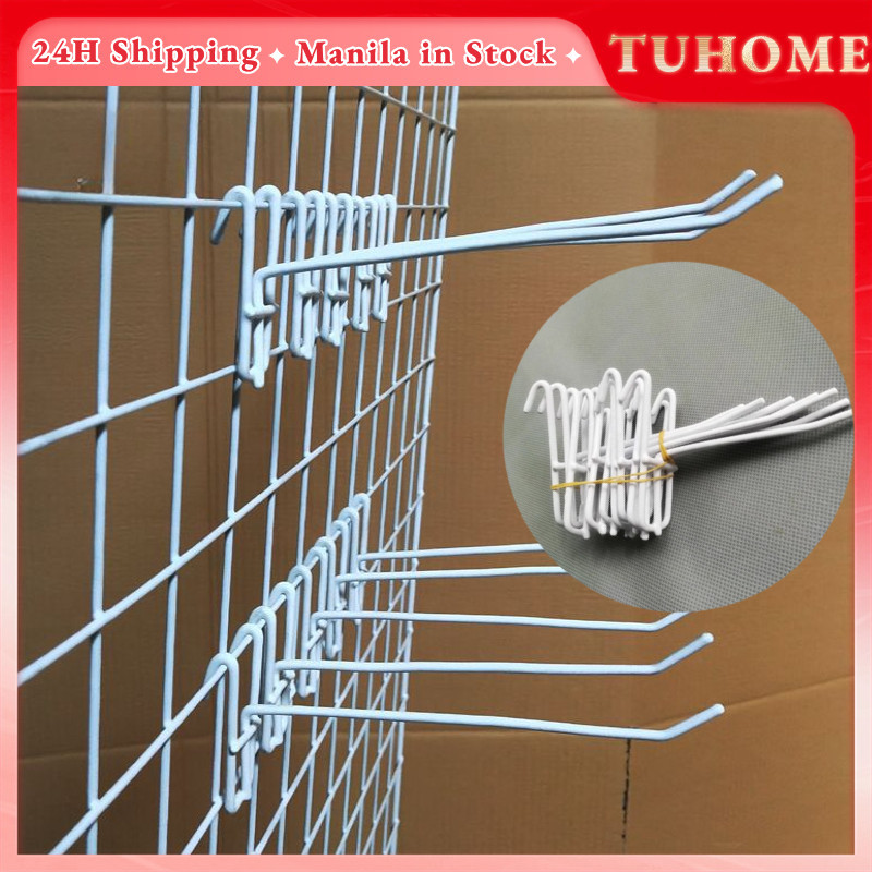 10/15/20cm Screen Hook Heavy Duty Grid Wall Wire Mesh Hanging Display