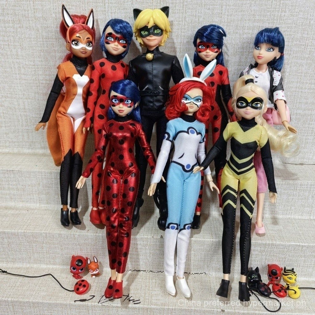 11 Inch Marinette Adrien Cat Noir Rena Rouge Queenby Chloe Doll YDYO ...