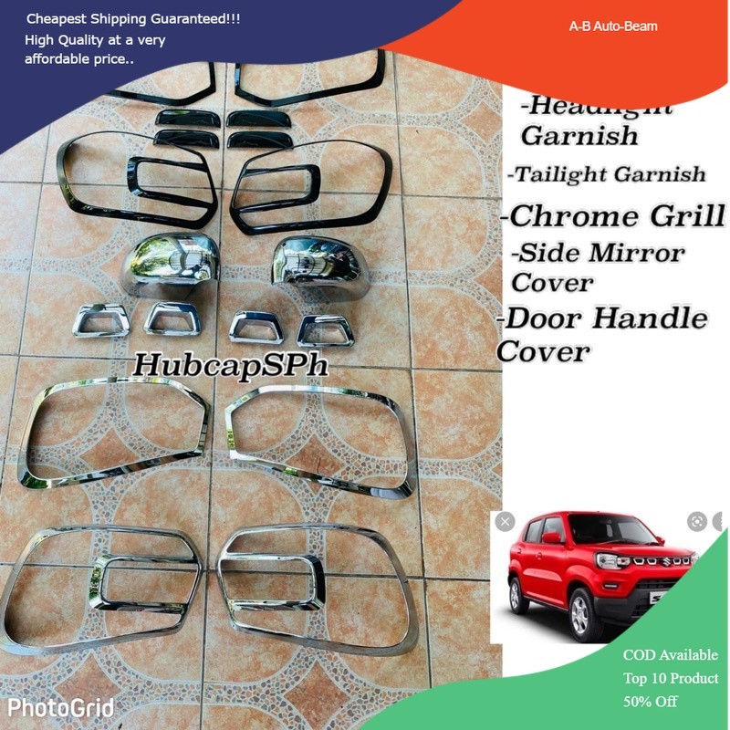AB SHINY black NOT MATTE Suzuki Spresso s-presso GARNISH 2019-2024 AGS ...
