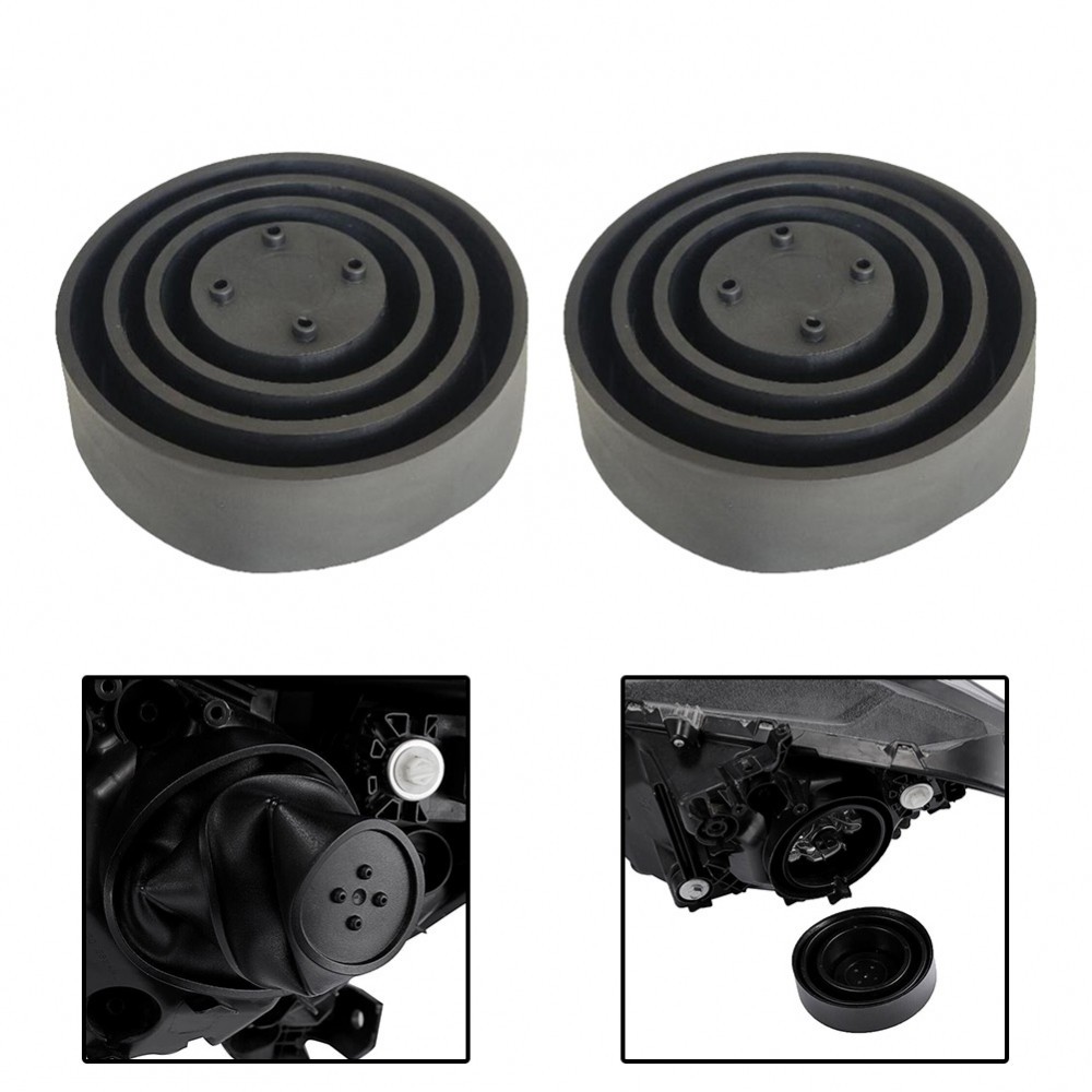 Universal Rubber Seal Cap Dust Cover for Car Headlights LED HID Xenon