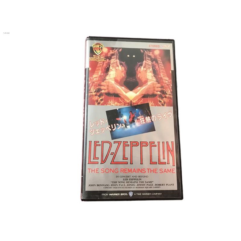 Led Zeppelin Fanatic のライヴ R Version Unpacking Video Tape S1291 | Shopee ...