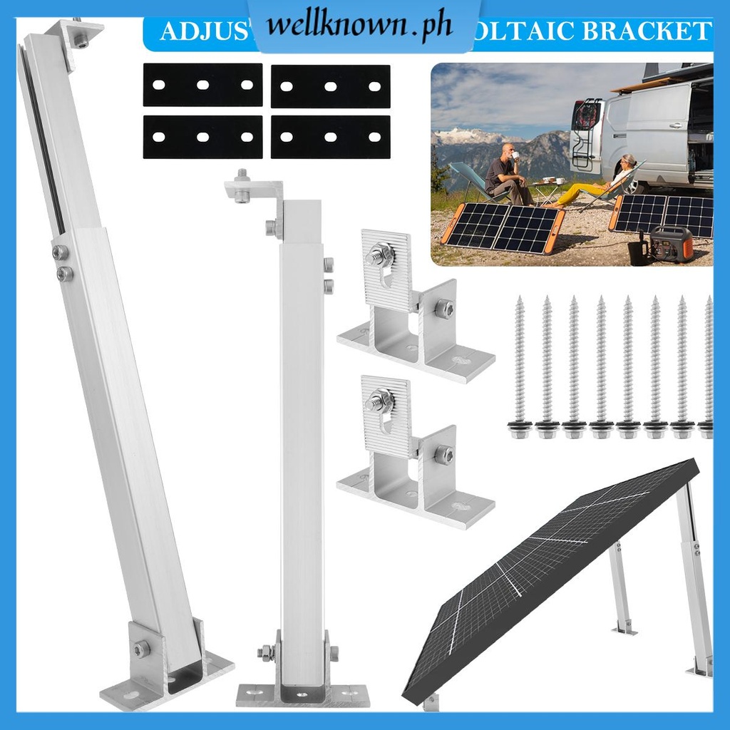 Solar Panel Tilt Bracket Solar Panel Mount Support Adjustable Solar ...