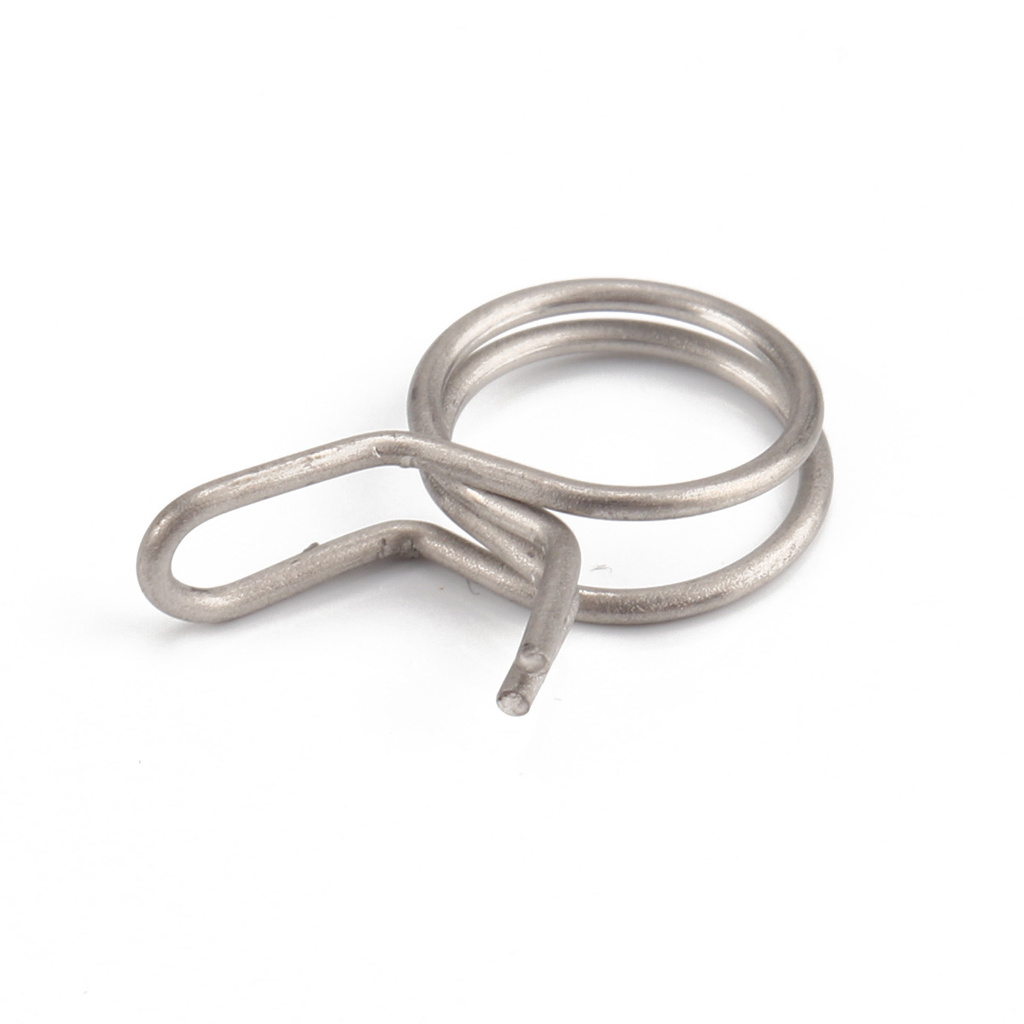 15 PCs-Double Steel Wire Spring Pipe Clamp/Double Wire Clamp/Water Pipe ...