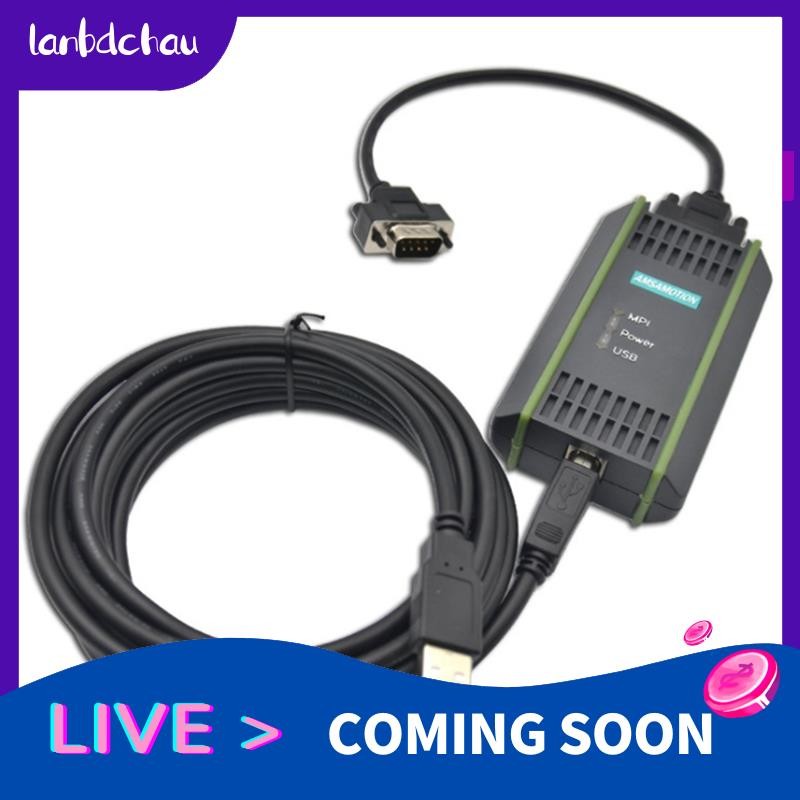 thumbnail image 2 of USB-MPI PPI Programming Cable 6ES7972-0CB20-0XA0 For Siemens S7-200 300 400 PLC 2 of 4