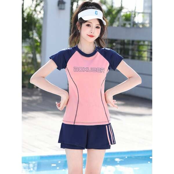 rush guard for women swimsuit for women two piece Plus size swimsuit