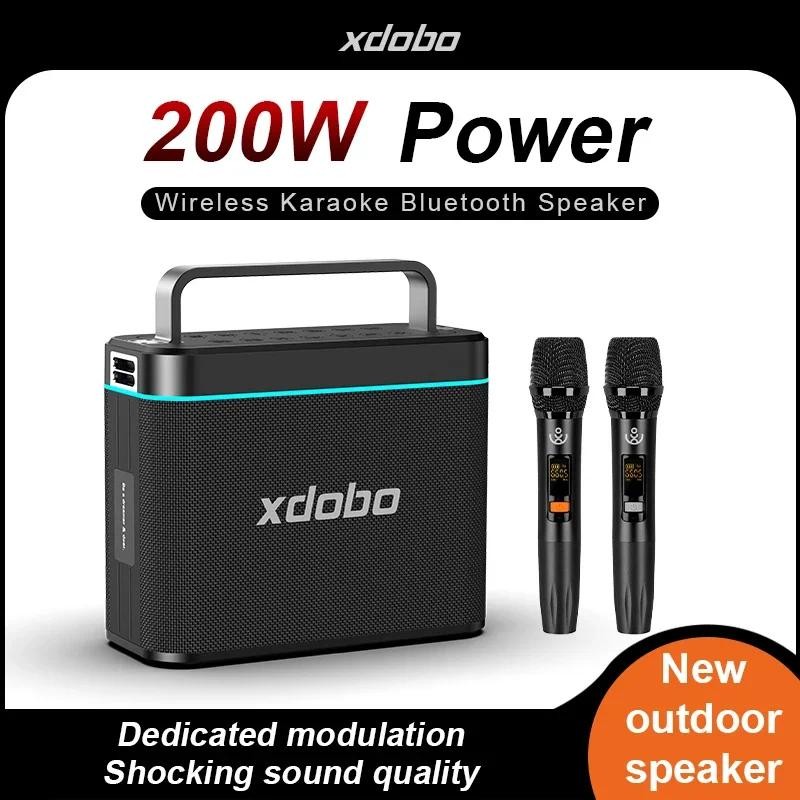Xdobo Truth 200W Wireless Karaoke Bluetooth Speaker Outdoor Boombox