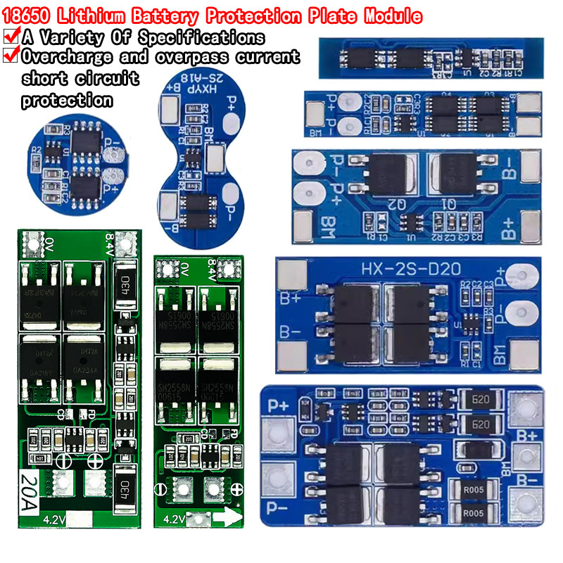 Schutzschaltung Für 18650 Akkupack Keeppower 2S1P 900mAh 7,2V - 7,4V Li-Ion- Akku Mit BMS-Schutz LiPo 3s 850 MAh